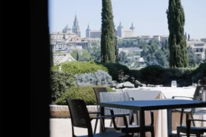 terraza con vistas en toledo